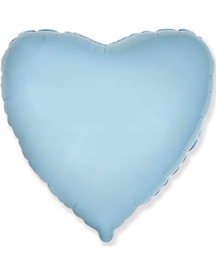 Сердце Голубой 46см